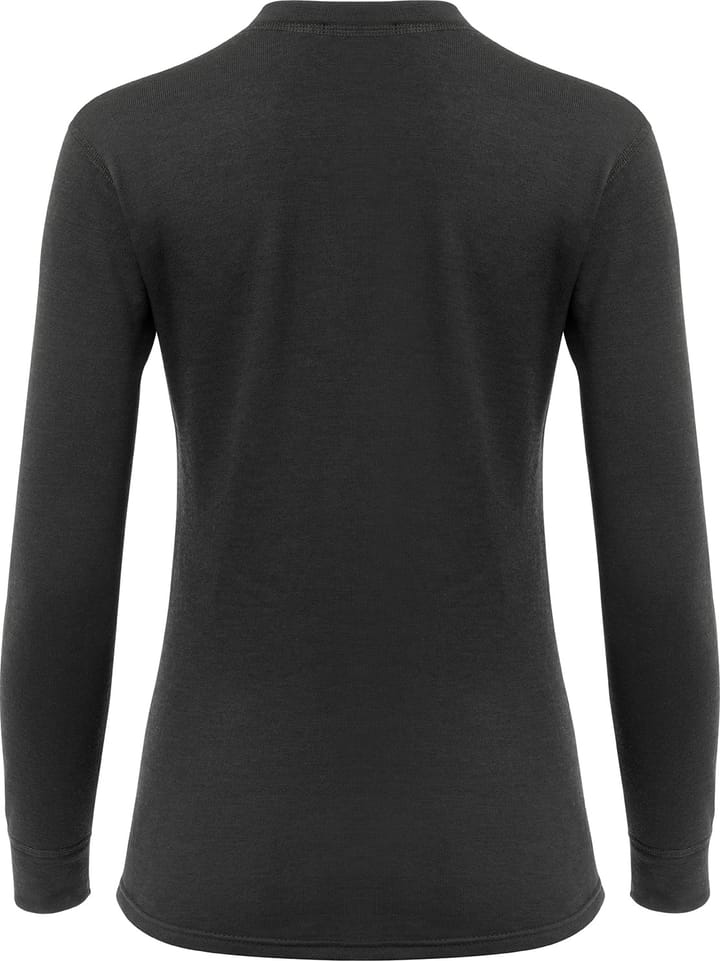 Aclima Women's WoolTerry Crewneck Jet Black Aclima