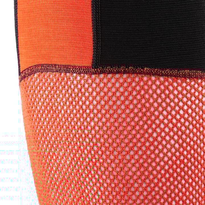 Aclima Men's WoolNet Hybrid Longs Jet Black/Poinciana/Olive Nigh Aclima
