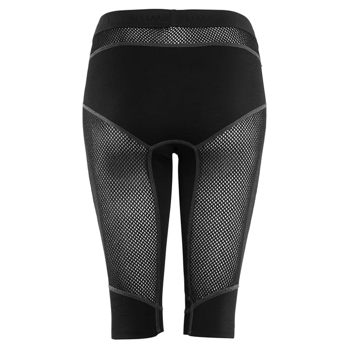 Aclima WoolNet Long Shorts Women Jet Black Aclima