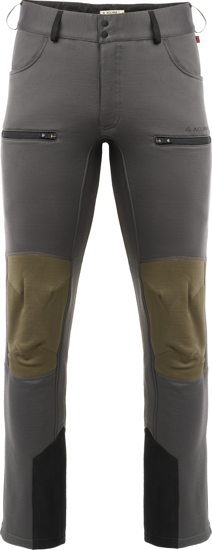 Aclima Aclima Men's WoolShell Pant Gray Pinstripe/Tarmac XL, Gray Pinstripe/Tarmac