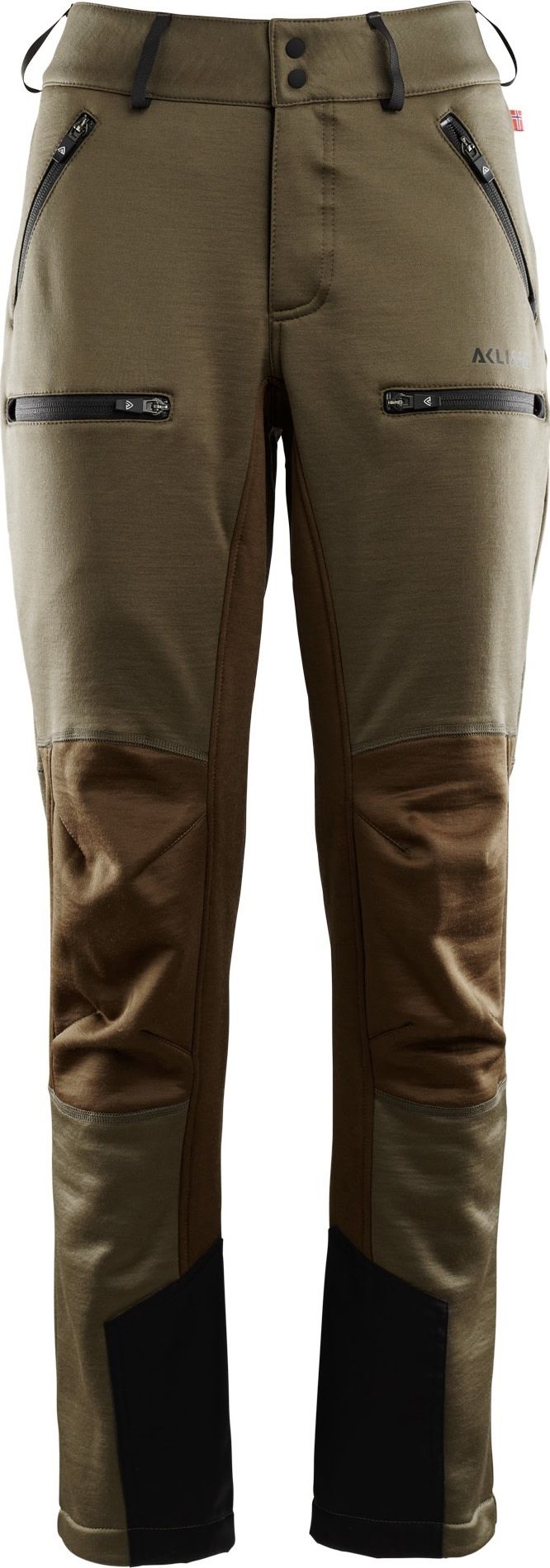 Aclima Women's WoolShell Pants Capers/Dark Earth Aclima