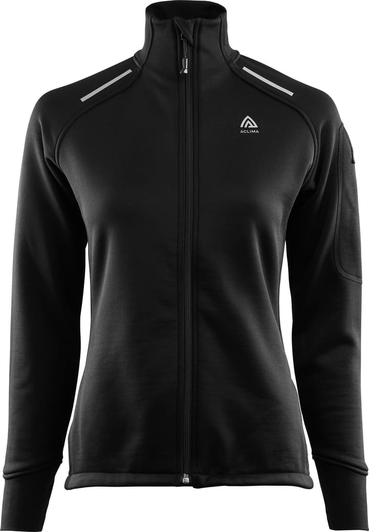 Aclima Women's WoolShell Sport Jacket Jet Black Aclima