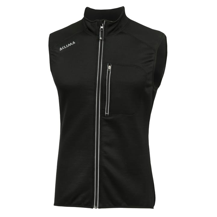 WoolShell Vest Man Jet Black Aclima