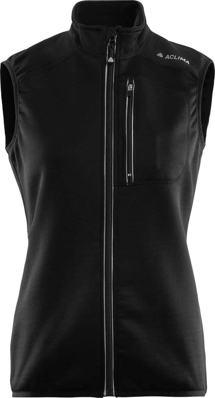 Aclima WoolShell Vest Woman Jet Black Aclima