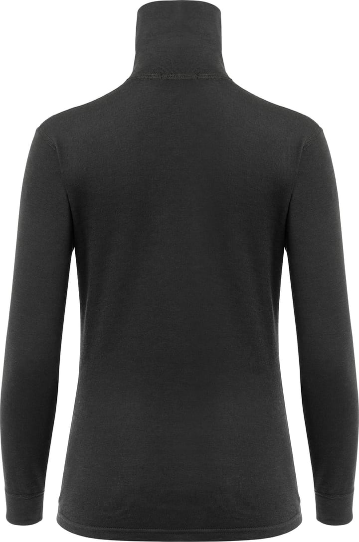 Women's WoolTerry Polo Jet Black Aclima