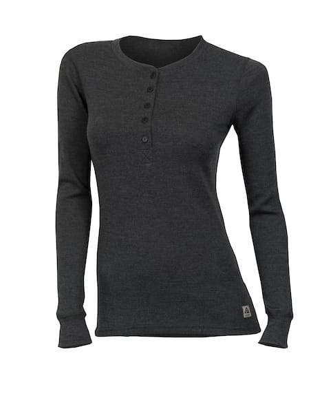 Aclima WarmWool Granddad Shirt W Marengo Aclima Aclima WarmWool Granddad Shirt W Marengo Aclima