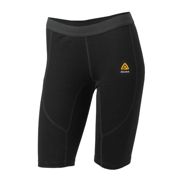 Aclima Warmwool Long Shorts Women's Jet Black Aclima