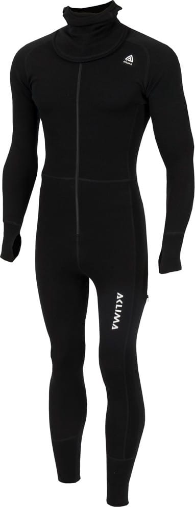 Aclima Men's WarmWool Overall Jet Black Aclima