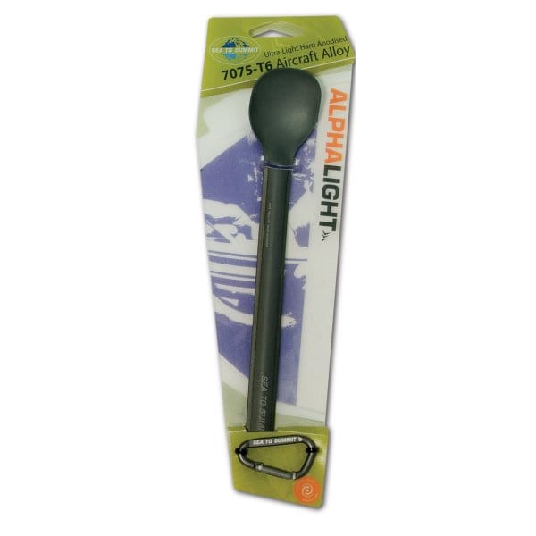 Sea To Summit Cutlery Alphalight Spoon Grey Anodised LONG Sea to Summit