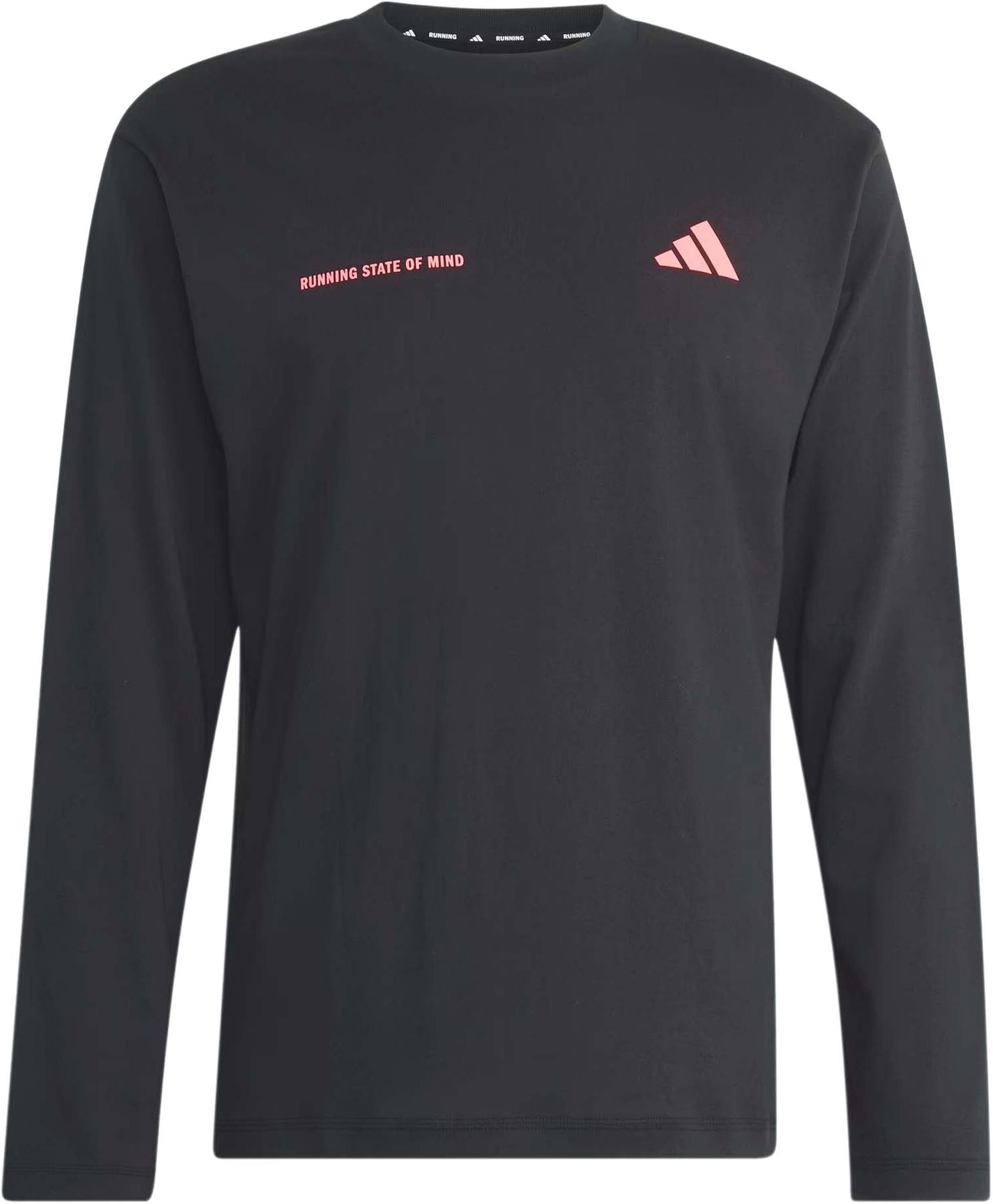 Adidas Running Community Culture Long Sleeve Black/Solar Turbo