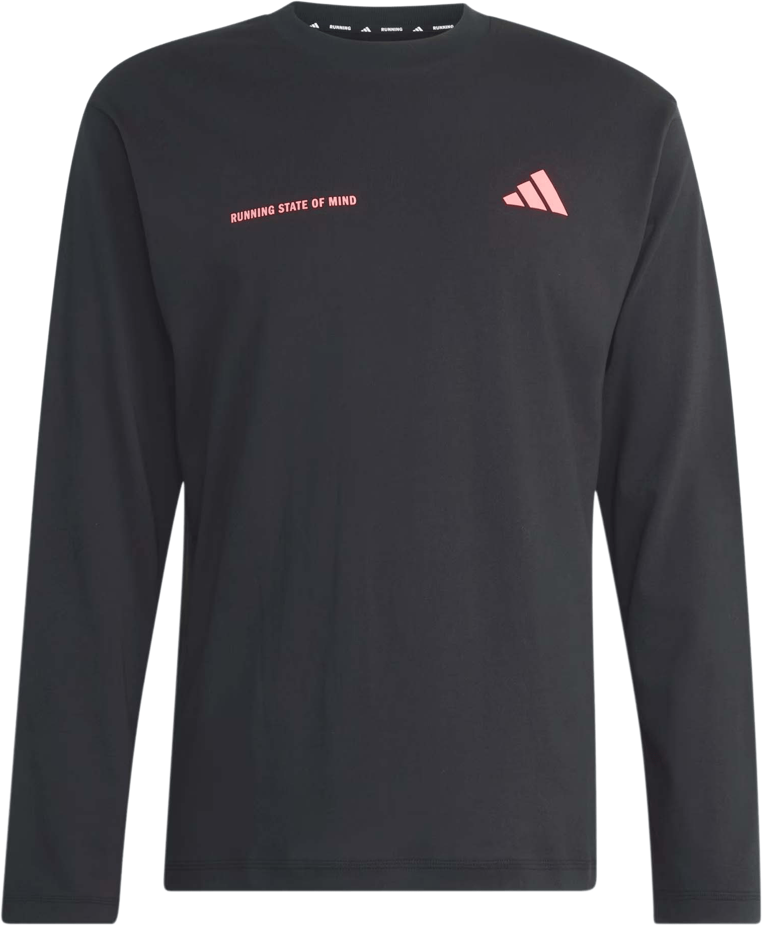 Adidas Running Community Culture Long Sleeve Black/Solar Turbo