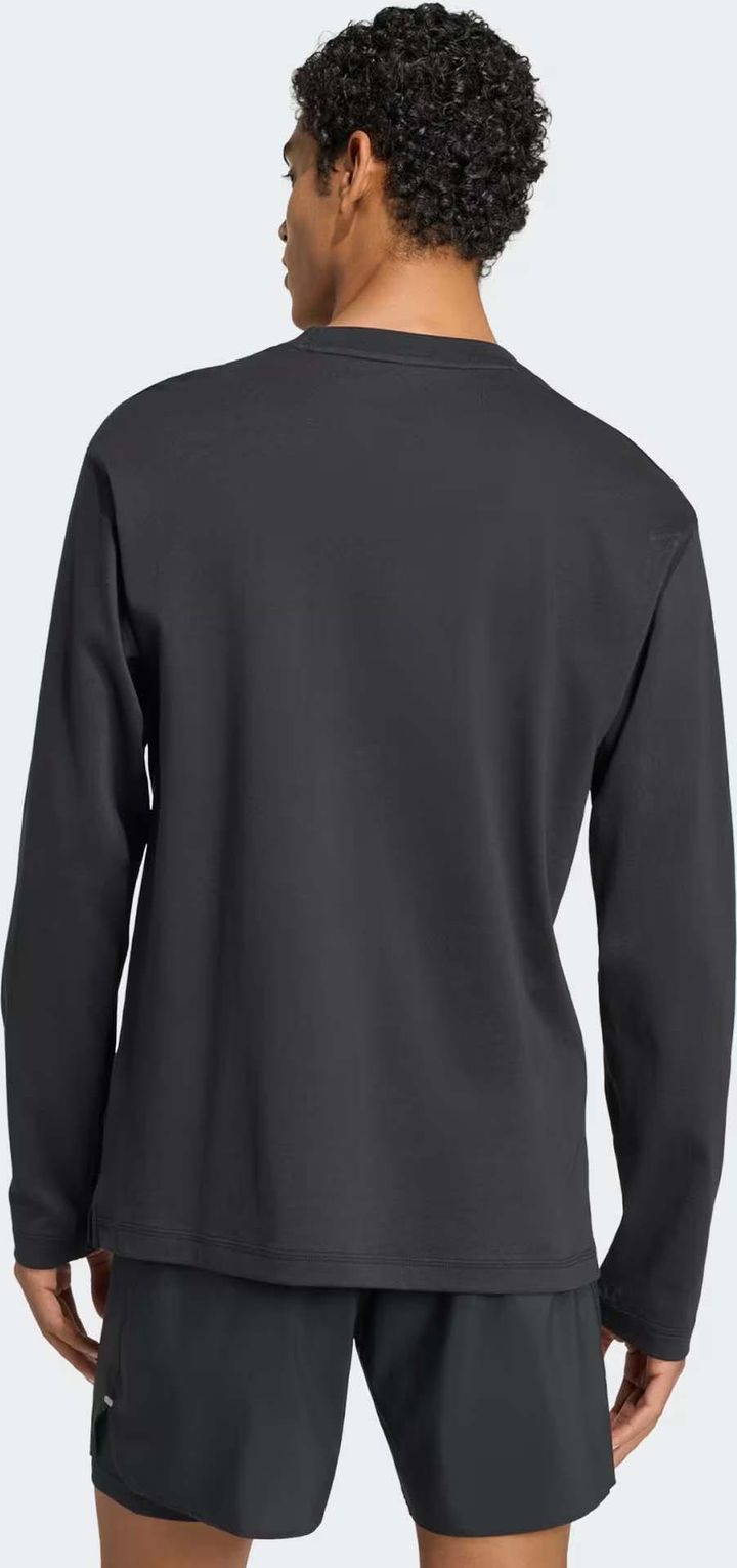 Adidas Running Community Culture Long Sleeve Black/Solar Turbo Adidas