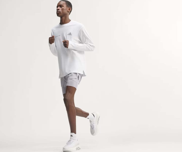 Adidas Running Community Culture Long Sleeve White/Reflective Silver Adidas