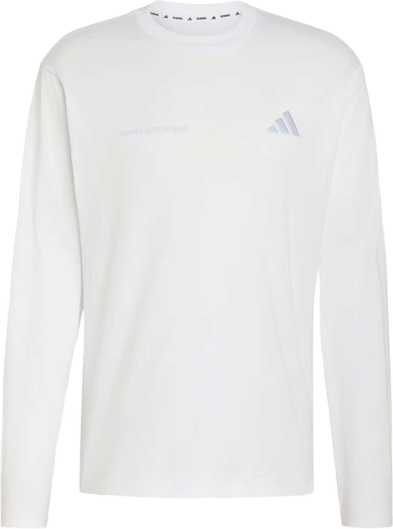 Adidas Running Community Culture Long Sleeve White/Reflective Silver