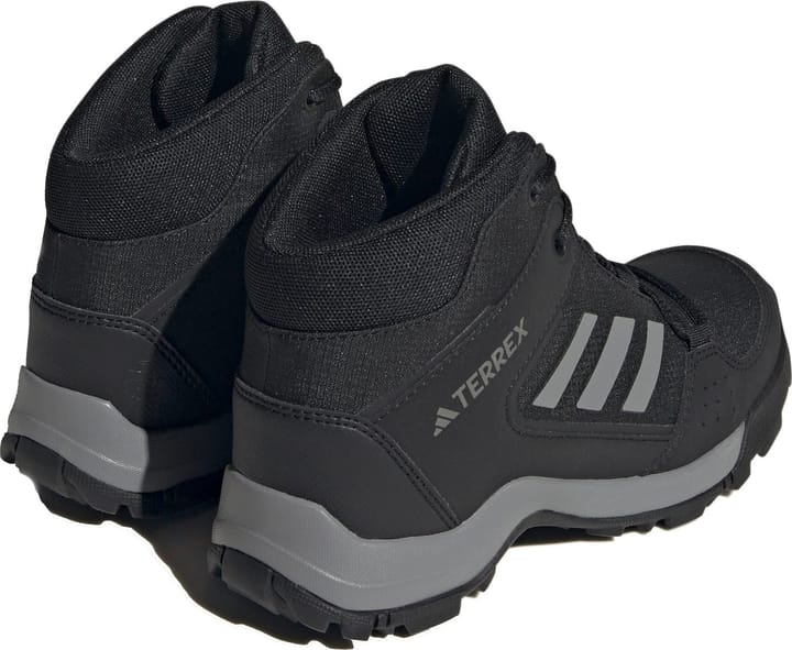 Kids' Terrex Hyperhiker Mid Hiking Shoes Cblack/Grethr/Cblack Adidas