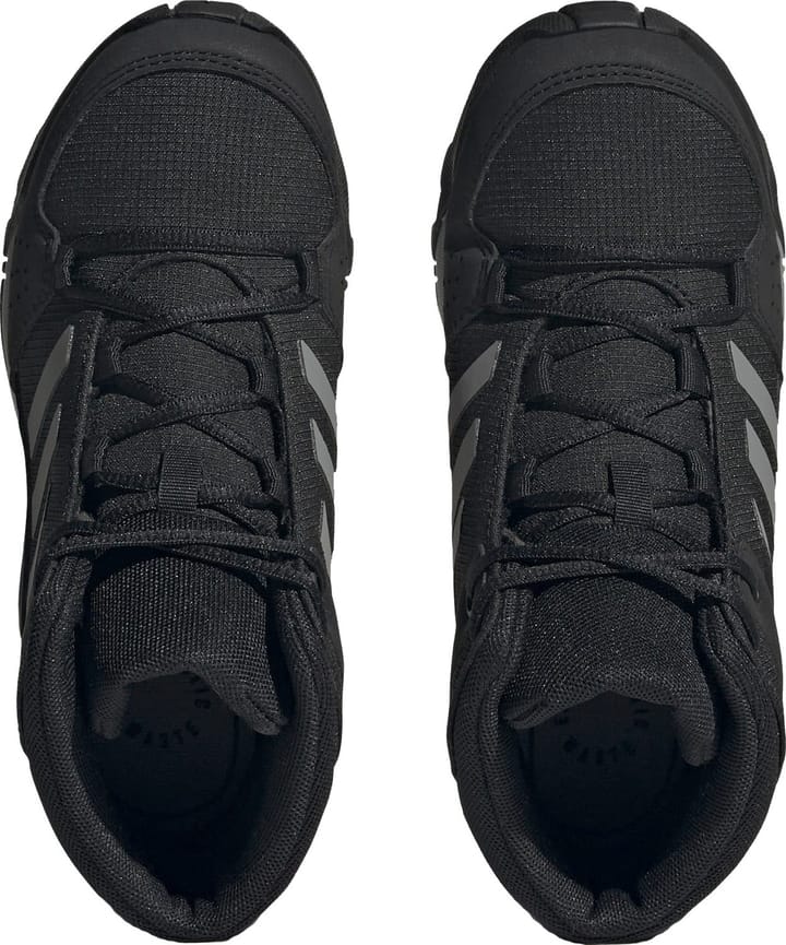 Adidas Kids' Terrex Hyperhiker Mid Hiking Shoes Core Black/Grey Three/Core Black Adidas