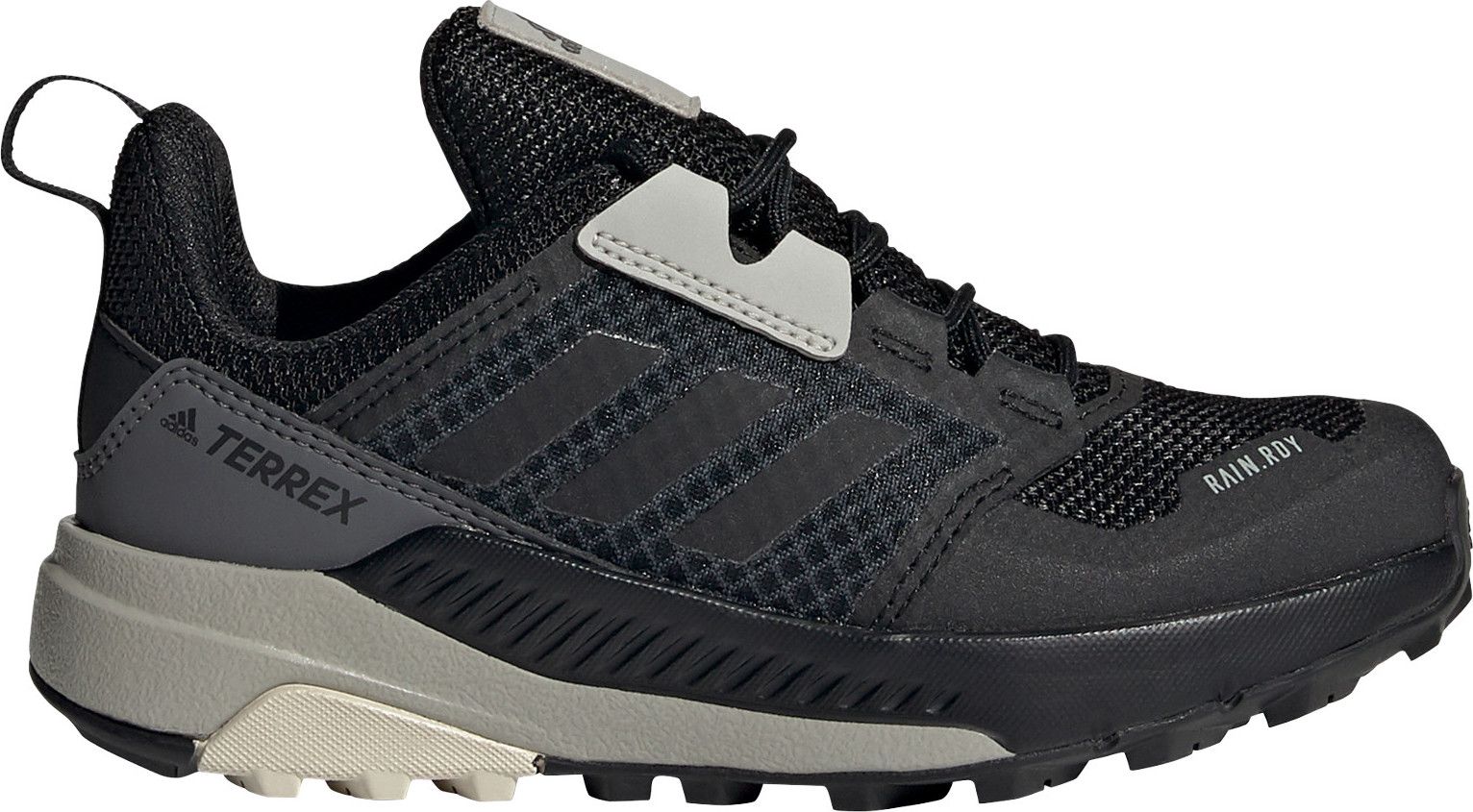 Adidas Kids' Terrex Trailmaker RAIN.RDY Core Black/Core Black/Alumina