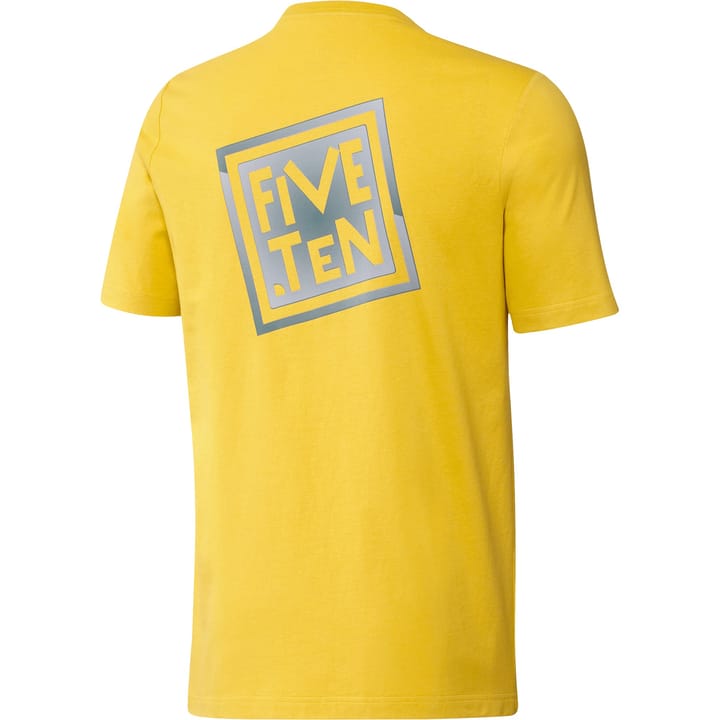Adidas Men's 5.10 Heritage Logo Tee Hazy Yellow Adidas