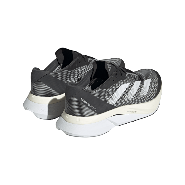 Adidas Men's Adizero Boston 12 Shoes Core Black/Cloud White/Carbon Adidas