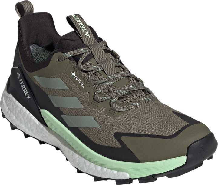 Adidas Men's Terrex Free Hiker 2 Low GORE-TEX Olistr/Silgrn/Cblack Adidas