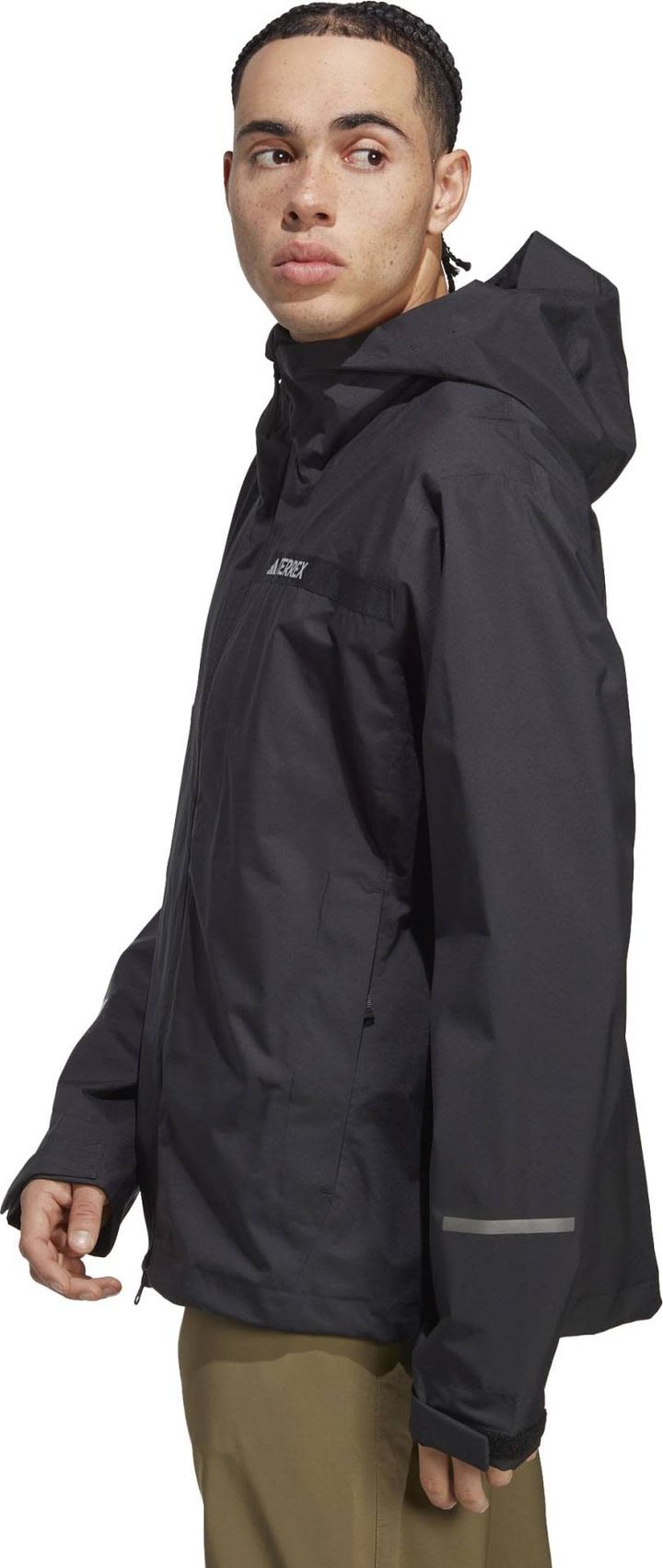 Adidas Men's Terrex Multi RAIN.RDY 2.5-Layer Rain Jacket Black Adidas