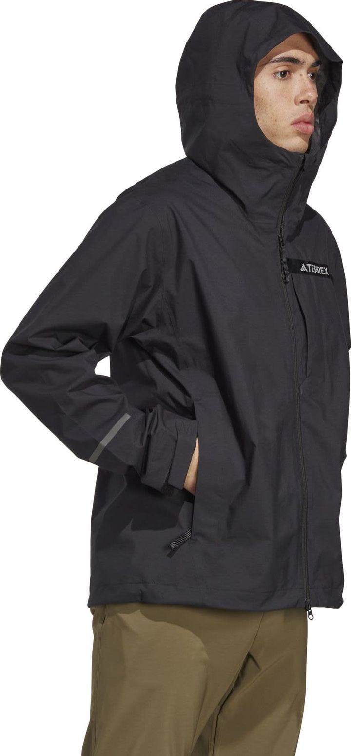Adidas Men's Terrex Multi RAIN.RDY 2.5-Layer Rain Jacket Black Adidas