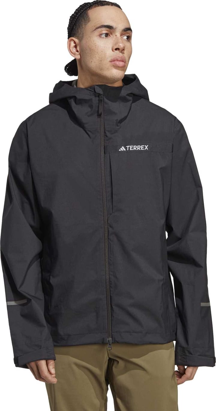 Adidas Men's Terrex Multi RAIN.RDY 2.5-Layer Rain Jacket Black Adidas