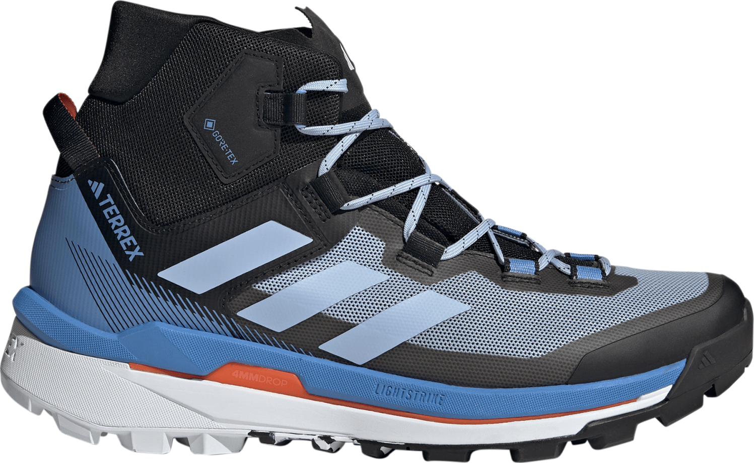 Adidas Men’s TERREX Skychaser Tech GORE-TEX Hiking Shoes BLUDAW/BLUDAW
