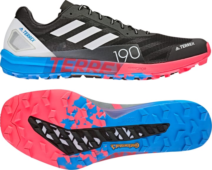 Adidas Men's Terrex Speed Pro Trail Running Shoes Core Black/Crystal White/Turbo Adidas Adidas Men's Terrex Speed Pro Trail Running Shoes Core Black/Crystal White/Turbo Adidas