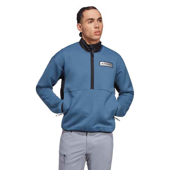 Men's Terrex Utilitas 1/2-Zip Fleece Jacket Wonste Adidas