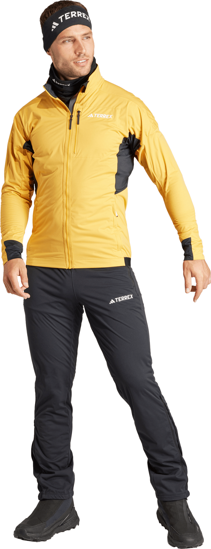 Adidas Men's Terrex Xperior Cross-Country Ski Soft Shell Jacket Preyel Adidas