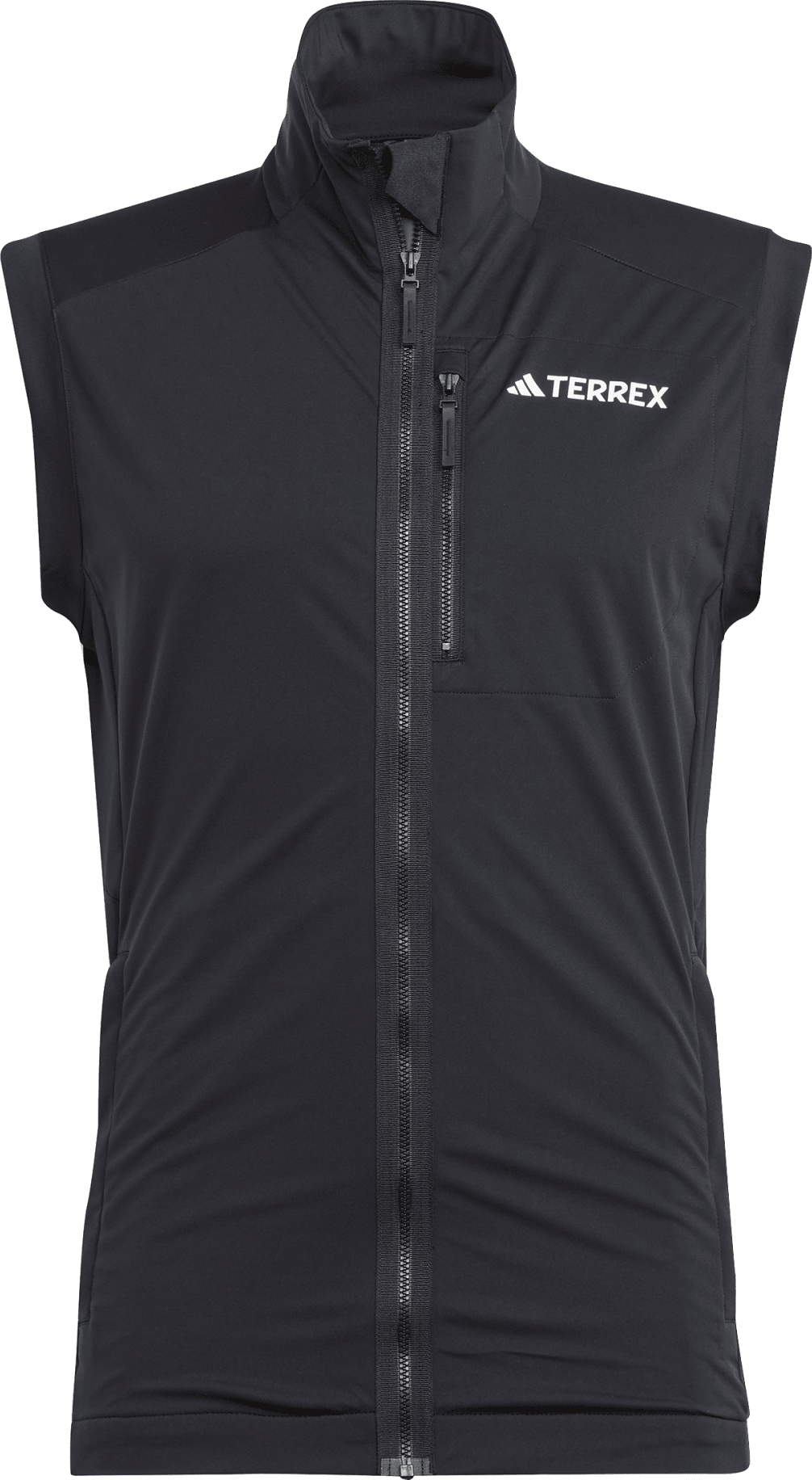 Men's Terrex Xperior Cross-Country Ski Soft Shell Vest Black