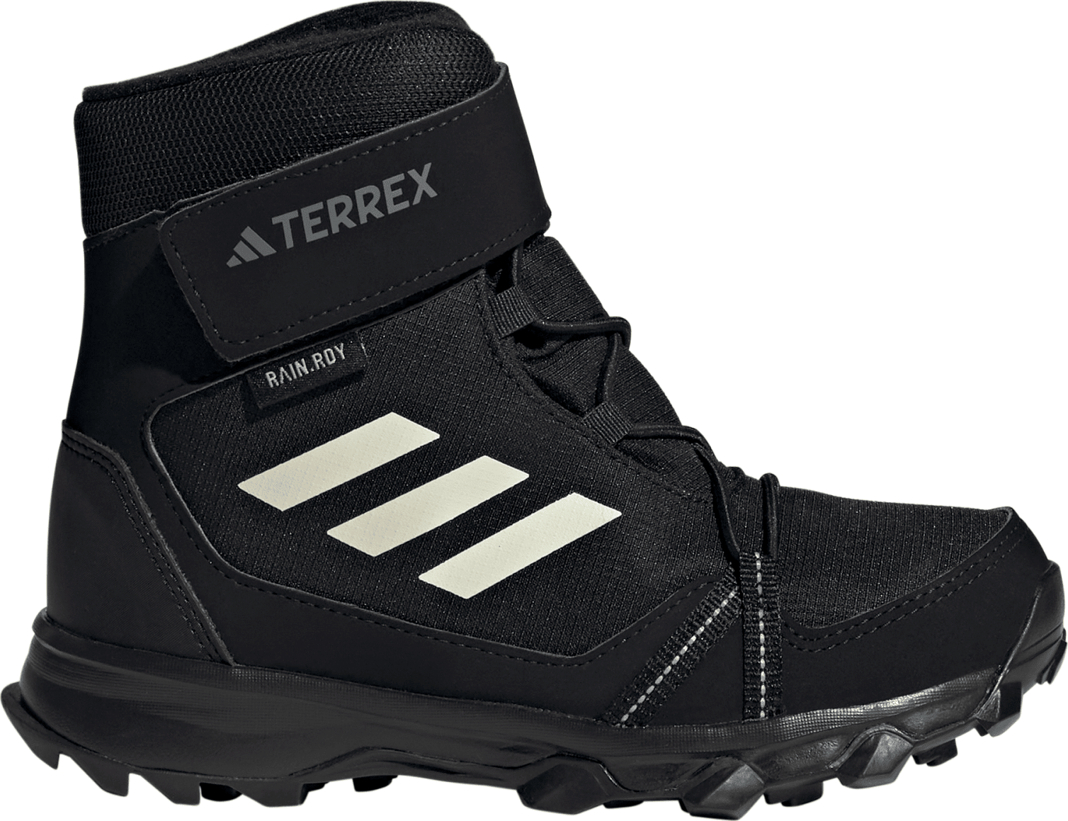 Kids’ Terrex Snow Hook-and-Loop COLD.RDY Winter Shoes Cblack/Cwhite/Grefou