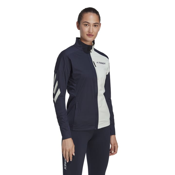 Women's Terrex Xperior Cross-Country Ski Soft Shell Jacket Legink/Lingrn Adidas