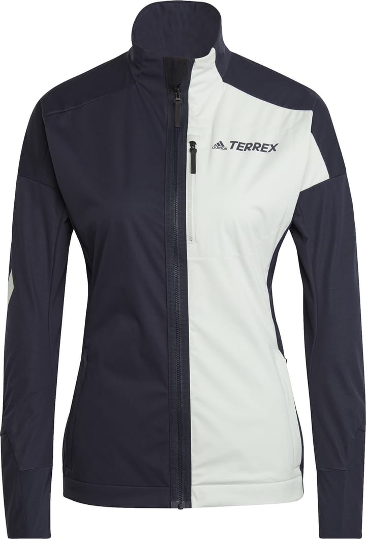 Women's Terrex Xperior Cross-Country Ski Soft Shell Jacket Legink/Lingrn Adidas