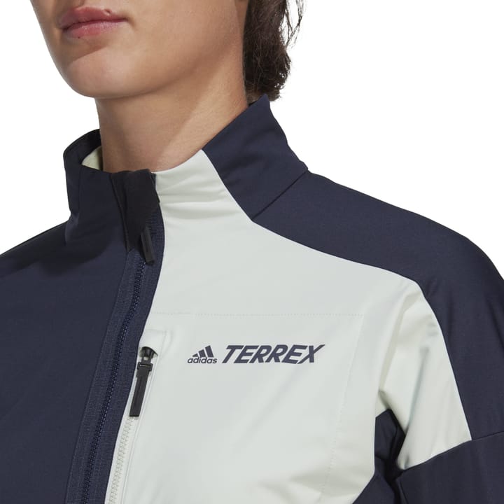Women's Terrex Xperior Cross-Country Ski Soft Shell Jacket Legink/Lingrn Adidas