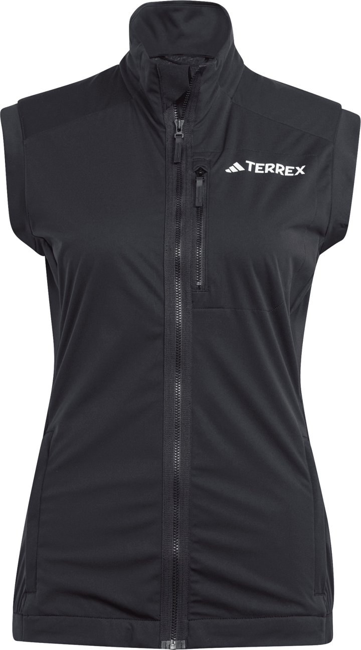 Adidas Women's Terrex Xperior Cross-Country Ski Soft Shell Vest Black Adidas Adidas Women's Terrex Xperior Cross-Country Ski Soft Shell Vest Black Adidas
