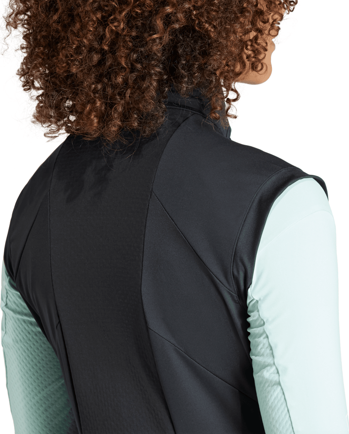 Adidas Women's Terrex Xperior Cross-Country Ski Soft Shell Vest Black Adidas