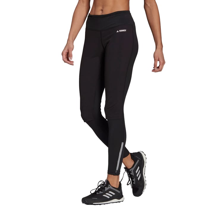 Adidas Women's Agravic TechFit Tight BLACK/WHITE Adidas