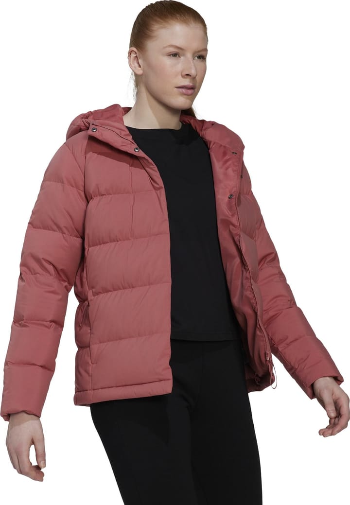 Women's Helionic Hooded Down Jacket Wonred Adidas