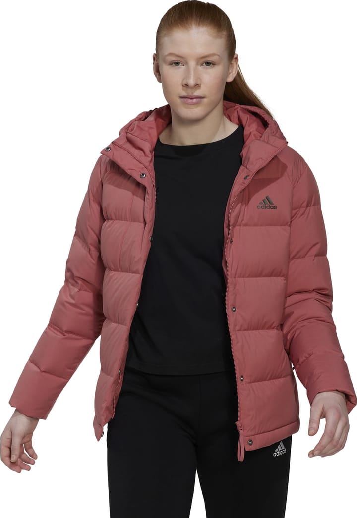 Women's Helionic Hooded Down Jacket Wonred Adidas