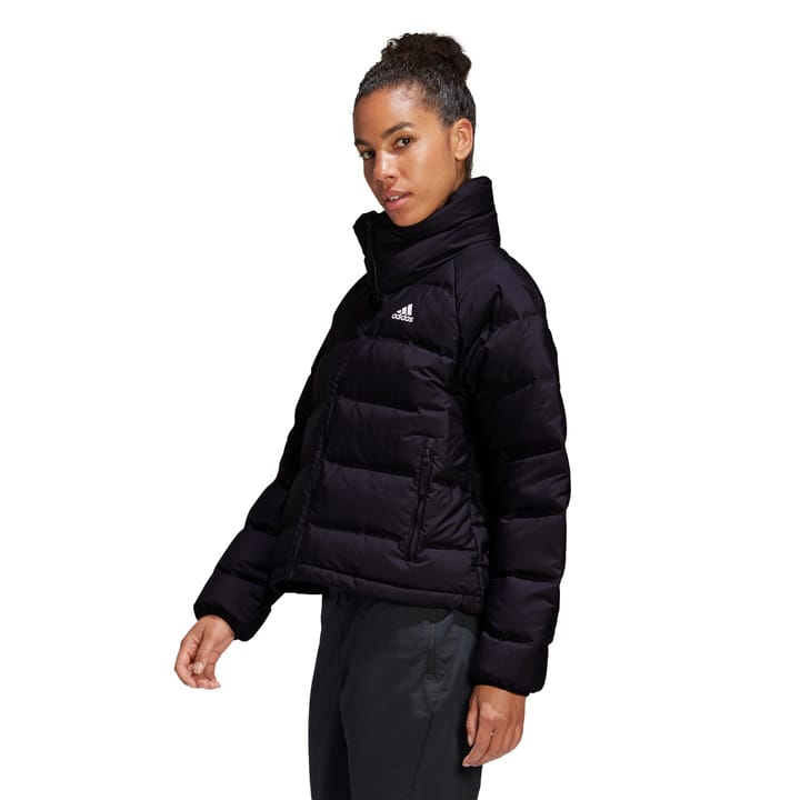 Adidas Women's Helionic Relaxed Fit Down Jacket Black Adidas