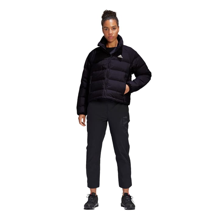 Adidas Women's Helionic Relaxed Fit Down Jacket Black Adidas