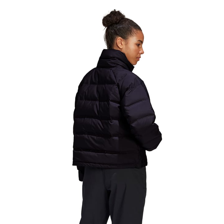 Adidas Women's Helionic Relaxed Fit Down Jacket Black Adidas