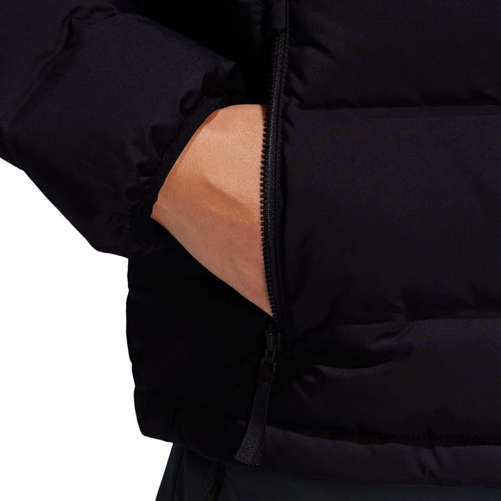 Adidas Women's Helionic Relaxed Fit Down Jacket Black Adidas