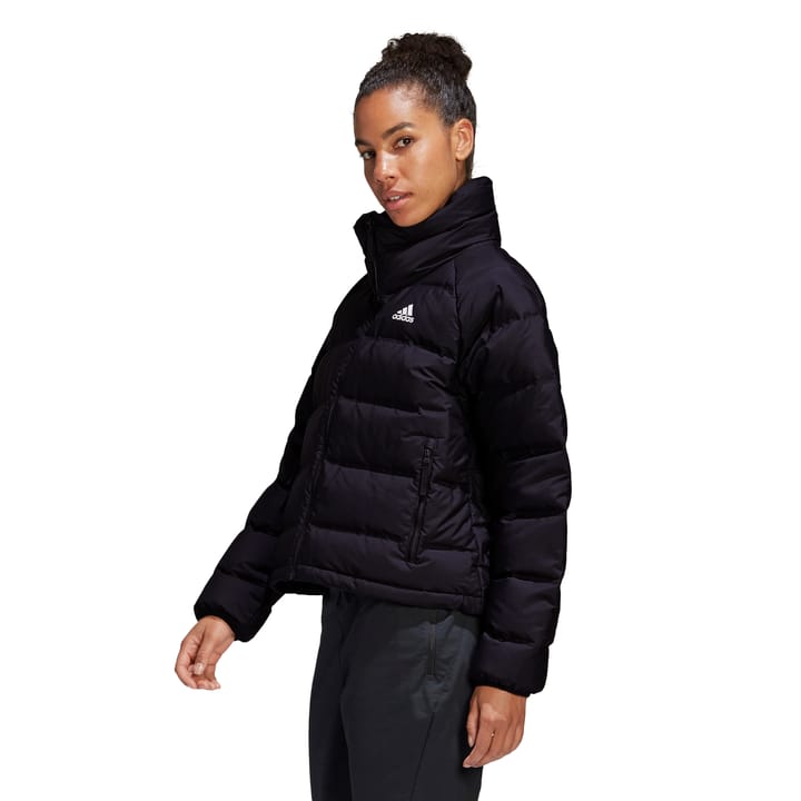 Adidas Women's Helionic Relaxed Fit Down Jacket Black Adidas
