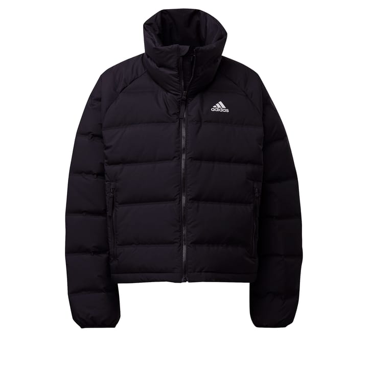Adidas Women's Helionic Relaxed Fit Down Jacket Black Adidas