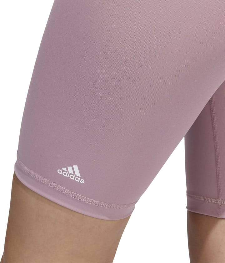 Adidas Women's Optime Training Bike Short Tights Magiv Mauve Adidas