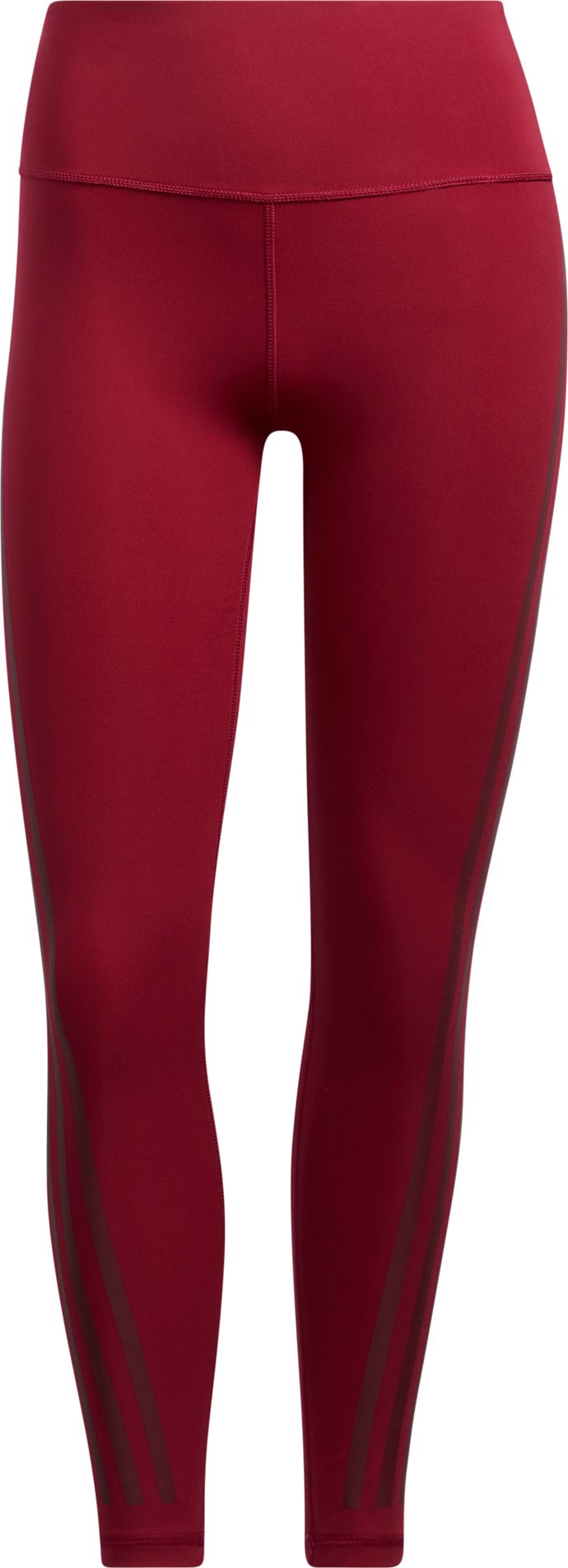 Women's Optime Training Icons 7/8 Tight Legacy Burgundy Adidas