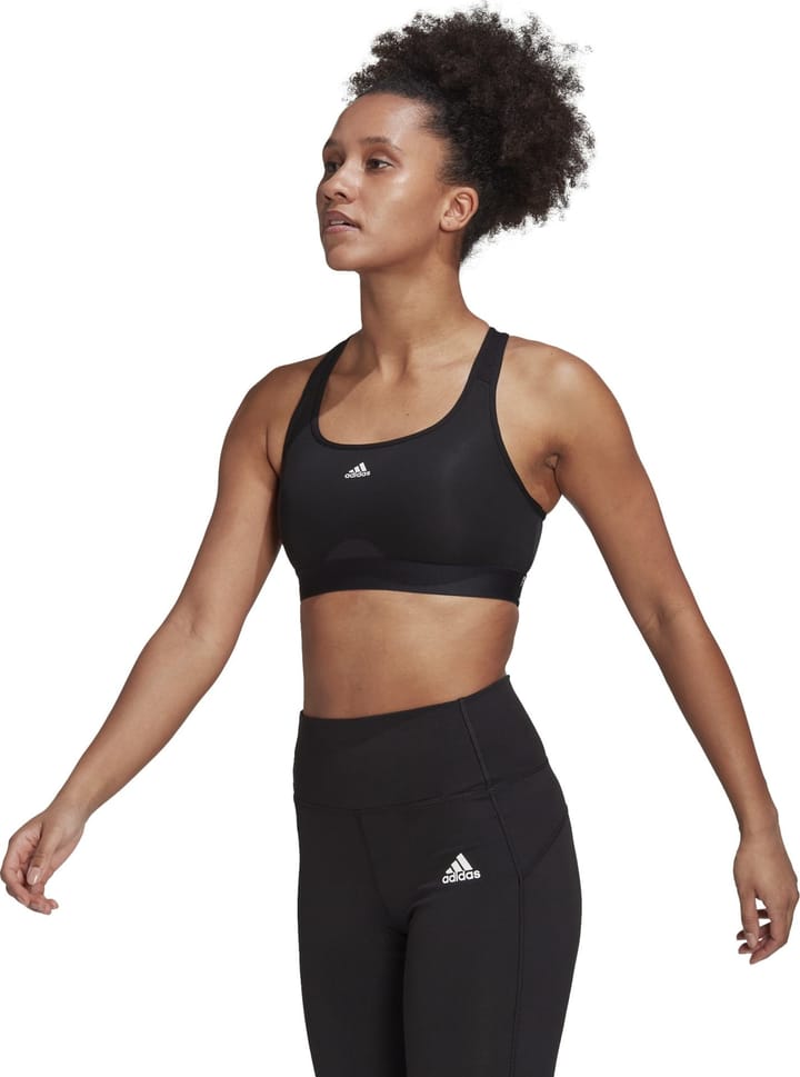Adidas Women's Powerreact Training Medium-Support Bra Black Adidas Adidas Women's Powerreact Training Medium-Support Bra Black Adidas